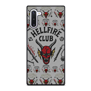 STRANGER THINGS HELLFIRE MASK Samsung Galaxy Note 10 Case
