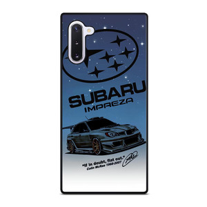 SUBARU IMPREZA COLIN MCRAE Samsung Galaxy Note 10 Case SUBARU IMPREZA COLIN MCRAE Samsung Galaxy Note 10 Case