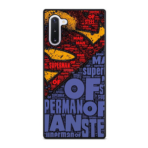 SUPERMAN LOGO ART WALL Samsung Galaxy Note 10 Case
