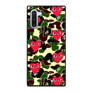 SUPREME BAPE COMME DES GARCONS Samsung Galaxy Note 10 Case