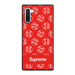 SUPREME FUCK EM PATTERN Samsung Galaxy Note 10 Case