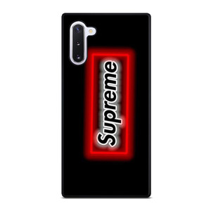SUPREME LOGO NEON BOX Samsung Galaxy Note 10 Case SUPREME LOGO NEON BOX Samsung Galaxy Note 10 Case