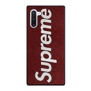 SUPREME LOGO ON CANVAS Samsung Galaxy Note 10 Case