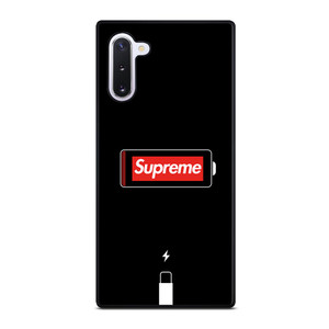 SUPREME PHONE LOW BATTERY Samsung Galaxy Note 10 Case