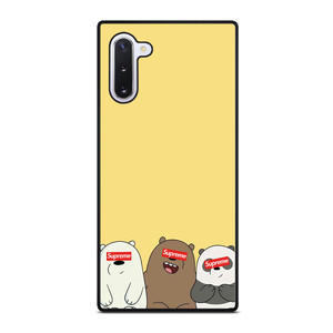 SUPREME WE BARE BEAR Samsung Galaxy Note 10 Case SUPREME WE BARE BEAR Samsung Galaxy Note 10 Case