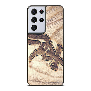 CHICAGO WHITE SOX WOODEN LOGO Samsung Galaxy S21 Ultra Case