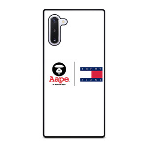 TOMMY HILFIGER A BATHING APE LOGO Samsung Galaxy Note 10 Case