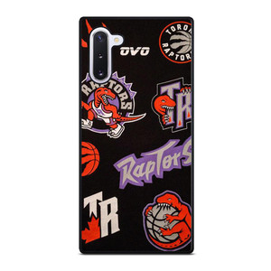 TORONTO RAPTORS LOGO COLLAGE Samsung Galaxy Note 10 Case
