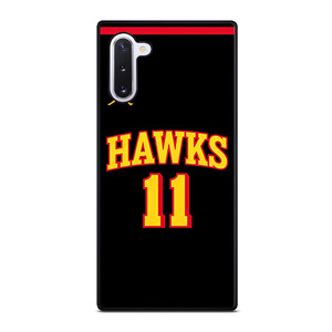 TRAE YOUNG ATLANTA HAWKS BLACK Samsung Galaxy Note 10 Case TRAE YOUNG ATLANTA HAWKS BLACK Samsung Galaxy Note 10 Case