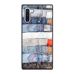 TRUE RELIGION BRAND JEANS COLLAGE Samsung Galaxy Note 10 Case TRUE RELIGION BRAND JEANS COLLAGE Samsung Galaxy Note 10 Case