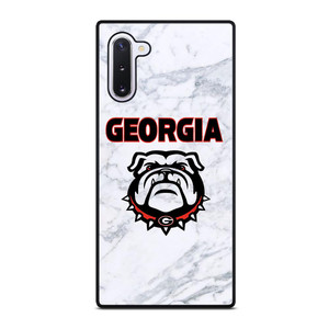 UGA GEORGIA BULLDOGS MARBLE LOGO Samsung Galaxy Note 10 Case
