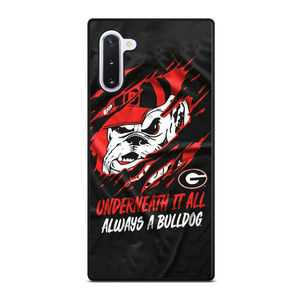 UGA GEORGIA BULLDOGS UNDERNEATH IT ALL Samsung Galaxy Note 10 Case