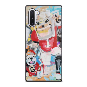 UNIVERSITY OF GEORGIA BULLDOGS UGA ART Samsung Galaxy Note 10 Case