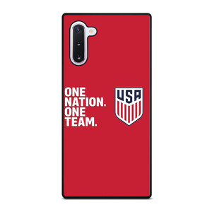USA SOCCER ONE NATION ONE TEAM Samsung Galaxy Note 10 Case USA SOCCER ONE NATION ONE TEAM Samsung Galaxy Note 10 Case