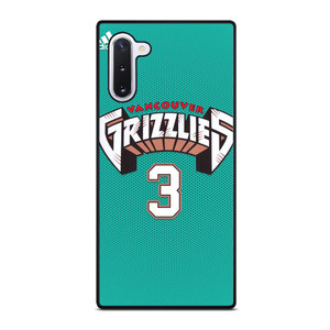 VANCOUVER GRIZZLIES 3 JERSEY Samsung Galaxy Note 10 Case