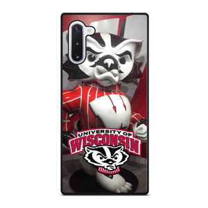 WISCONSIN BADGER MASCOT Samsung Galaxy Note 10 Case