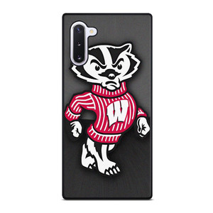 WISCONSIN BADGERS FOOTBALL MASCOT Samsung Galaxy Note 10 Case WISCONSIN BADGERS FOOTBALL MASCOT Samsung Galaxy Note 10 Case