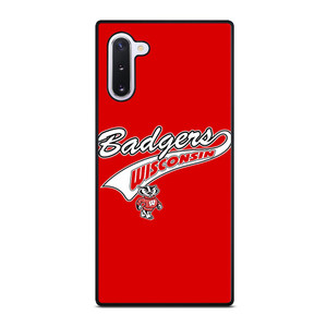 WISCONSIN BADGERS FOOTBALL SYMBOL Samsung Galaxy Note 10 Case WISCONSIN BADGERS FOOTBALL SYMBOL Samsung Galaxy Note 10 Case