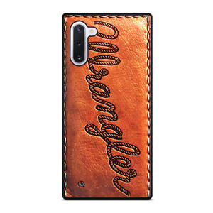 WRANGLER JEANS LOGO LEATHER Samsung Galaxy Note 10 Case WRANGLER JEANS LOGO LEATHER Samsung Galaxy Note 10 Case