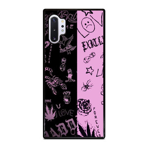 LIL PEEP TATTOO COLLAGE Samsung Galaxy Note 10 Plus Case