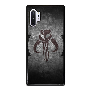 MANDALORIAN STAR WARS HEAD EMBLEM Samsung Galaxy Note 10 Plus Case MANDALORIAN STAR WARS HEAD EMBLEM Samsung Galaxy Note 10 Plus Case