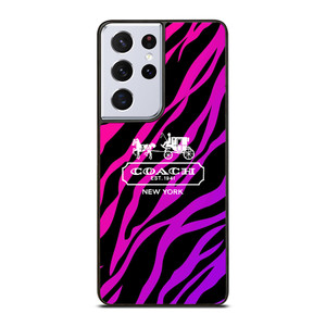 COACH NEW YORK BLACK VIOLET Samsung Galaxy S21 Ultra Case COACH NEW YORK BLACK VIOLET Samsung Galaxy S21 Ultra Case