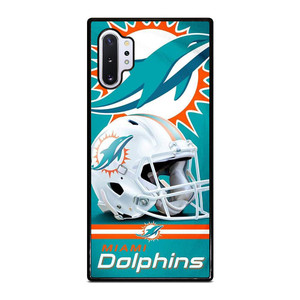 NFL MIAMI DOLPHINS HELMET LOGO Samsung Galaxy Note 10 Plus Case NFL MIAMI DOLPHINS HELMET LOGO Samsung Galaxy Note 10 Plus Case