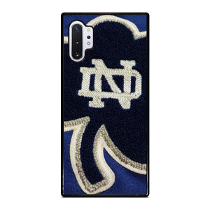 NOTRE DAME BLUE SHAMROCK LOGO Samsung Galaxy Note 10 Plus Case NOTRE DAME BLUE SHAMROCK LOGO Samsung Galaxy Note 10 Plus Case