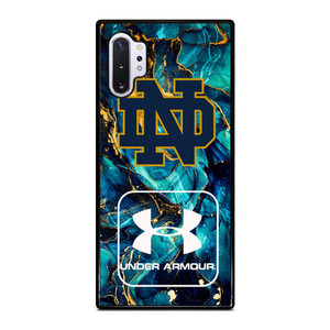NOTRE DAME VS UNDER ARMOUR MARBLE BLUE Samsung Galaxy Note 10 Plus Case