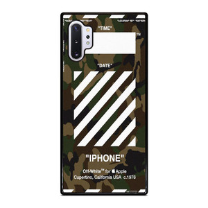 OFF WHITE CAMO ARMY Samsung Galaxy Note 10 Plus Case OFF WHITE CAMO ARMY Samsung Galaxy Note 10 Plus Case