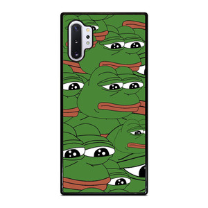 PEPE THE FROG PATTERN Samsung Galaxy Note 10 Plus Case PEPE THE FROG PATTERN Samsung Galaxy Note 10 Plus Case