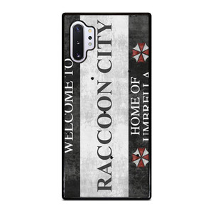 RACCOON CITY RESIDENT EVIL SIGN Samsung Galaxy Note 10 Plus Case RACCOON CITY RESIDENT EVIL SIGN Samsung Galaxy Note 10 Plus Case