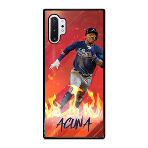 RONALD ACUNA JR ATLANTA BRAVES BASEBALL MLB Samsung Galaxy Note 10 Plus Case