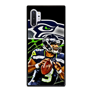 RUSSELL WILSON SEATTLE SEAHAWKS ART Samsung Galaxy Note 10 Plus Case RUSSELL WILSON SEATTLE SEAHAWKS ART Samsung Galaxy Note 10 Plus Case
