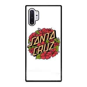 SANTA CRUZ SKATEBOARD FLORAL WHITE Samsung Galaxy Note 10 Plus Case SANTA CRUZ SKATEBOARD FLORAL WHITE Samsung Galaxy Note 10 Plus Case