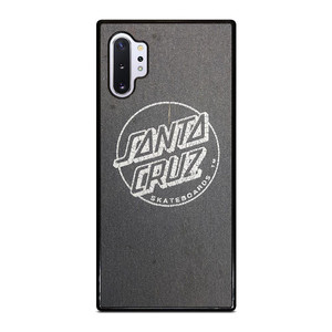 SANTA CRUZ SKATEBOARD LOGO ASPHALT Samsung Galaxy Note 10 Plus Case