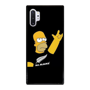 SIMPSON ALL BLACKS Samsung Galaxy Note 10 Plus Case SIMPSON ALL BLACKS Samsung Galaxy Note 10 Plus Case