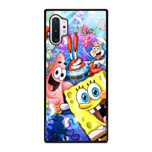 SPONGEBOB AND FRIEND BUBLE Samsung Galaxy Note 10 Plus Case SPONGEBOB AND FRIEND BUBLE Samsung Galaxy Note 10 Plus Case