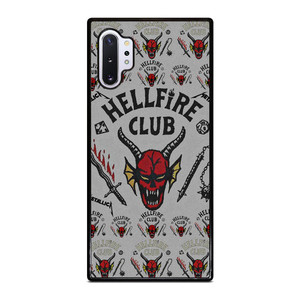 STRANGER THINGS HELLFIRE MASK Samsung Galaxy Note 10 Plus Case