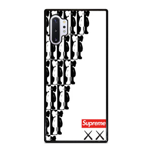 SUPREME KAWS BLACK WHITE Samsung Galaxy Note 10 Plus Case SUPREME KAWS BLACK WHITE Samsung Galaxy Note 10 Plus Case