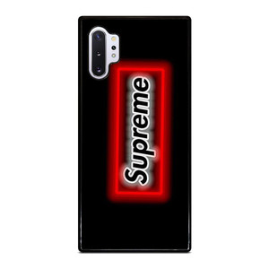 SUPREME LOGO NEON BOX Samsung Galaxy Note 10 Plus Case SUPREME LOGO NEON BOX Samsung Galaxy Note 10 Plus Case