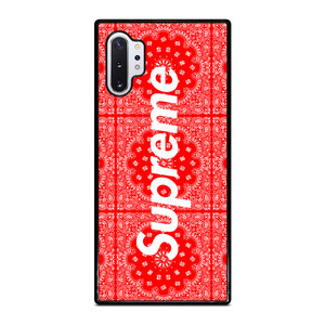 SUPREME RED BANDANA Samsung Galaxy Note 10 Plus Case SUPREME RED BANDANA Samsung Galaxy Note 10 Plus Case