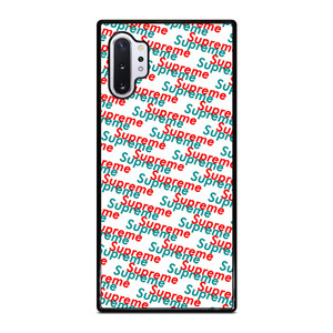 SUPREME RED BLUE PATTERN Samsung Galaxy Note 10 Plus Case