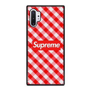 SUPREME RED GINGHAM Samsung Galaxy Note 10 Plus Case SUPREME RED GINGHAM Samsung Galaxy Note 10 Plus Case