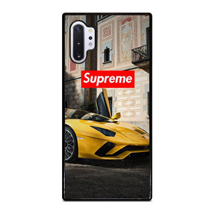 SUPREME YELLOW LAMBORGINI Samsung Galaxy Note 10 Plus Case SUPREME YELLOW LAMBORGINI Samsung Galaxy Note 10 Plus Case
