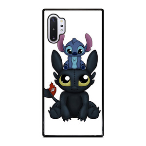 TOOTHLESS AND STITCH CARTOON Samsung Galaxy Note 10 Plus Case