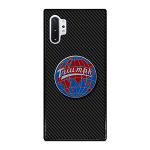 TRIUMPH WORLDWIDE LOGO CARBON Samsung Galaxy Note 10 Plus Case