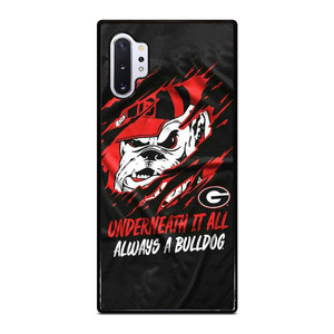 UGA GEORGIA BULLDOGS UNDERNEATH IT ALL Samsung Galaxy Note 10 Plus Case UGA GEORGIA BULLDOGS UNDERNEATH IT ALL Samsung Galaxy Note 10 Plus Case