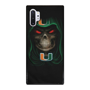 UM MIAMI HURRICANES SKULL Samsung Galaxy Note 10 Plus Case UM MIAMI HURRICANES SKULL Samsung Galaxy Note 10 Plus Case