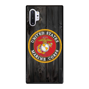 USMC US MARINE CORPS WOOD Samsung Galaxy Note 10 Plus Case USMC US MARINE CORPS WOOD Samsung Galaxy Note 10 Plus Case